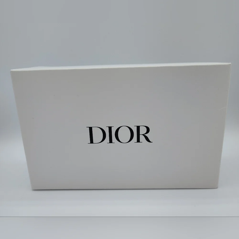 DIOR Beauté White Couture CD Pouch Gold Hardware VIP Cosmetic Bag AUTHENTIC GWP